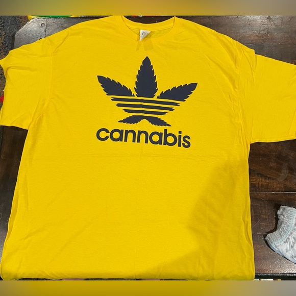 Delta Pro Weight XL Cannabis t-shirt. Green - Picture 2 of 2